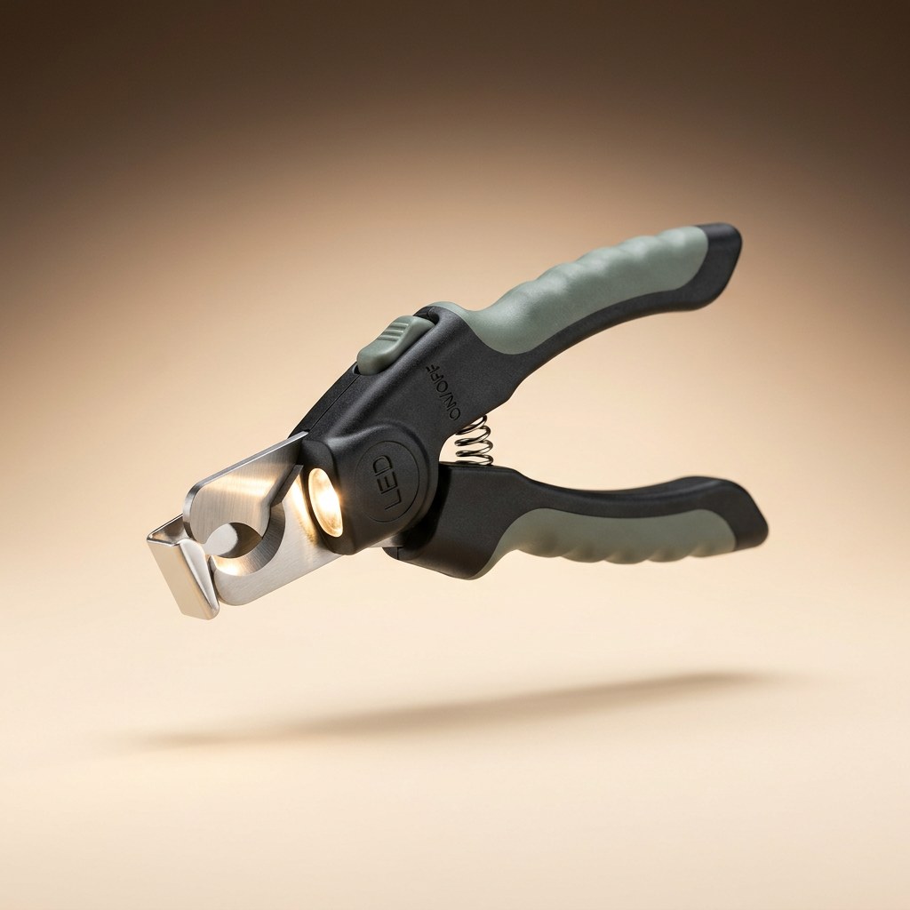 LED Safety Nail Clipper