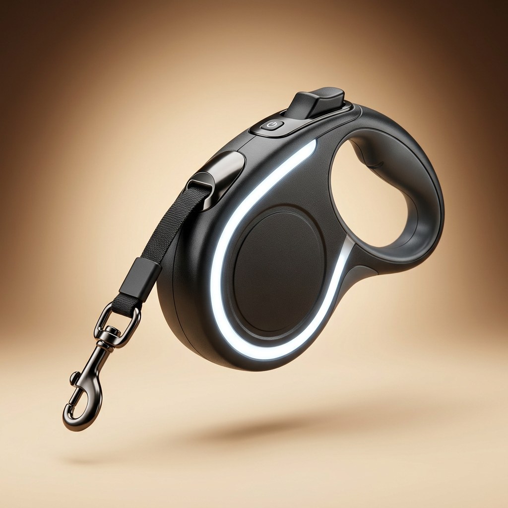 Retractable LED Leash