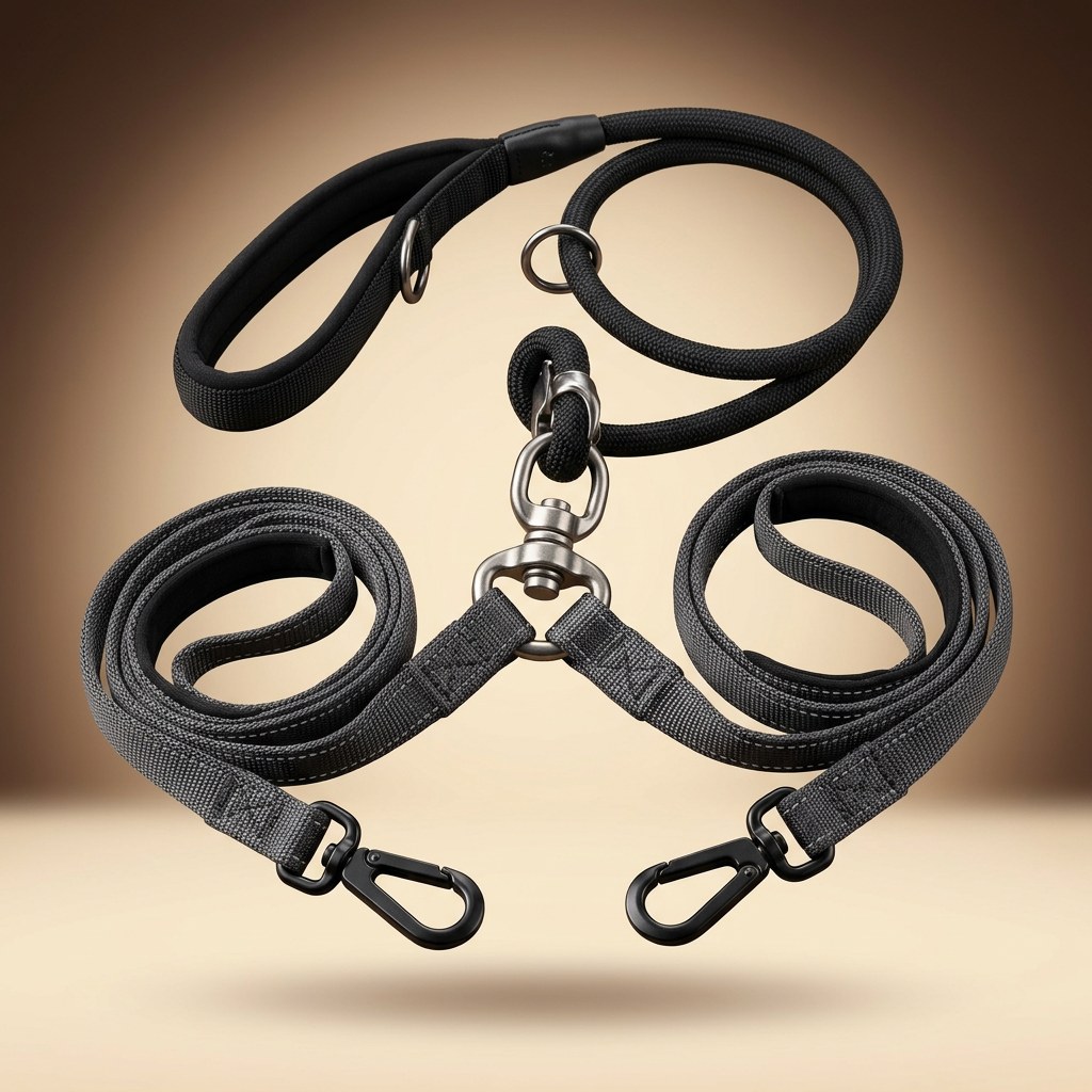 Double-Dog No-Tangle Leash